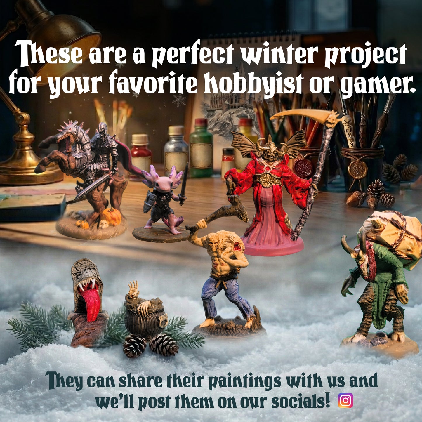 Monsters, Mimics & Mysteries Advent Calendar