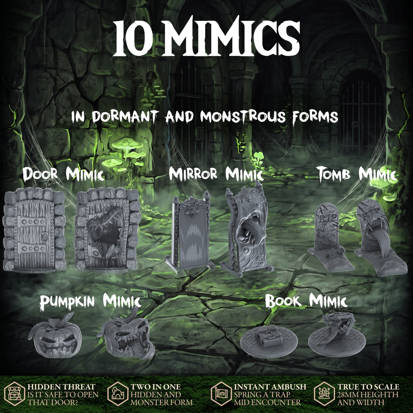 Monsters, Mimics & Mysteries