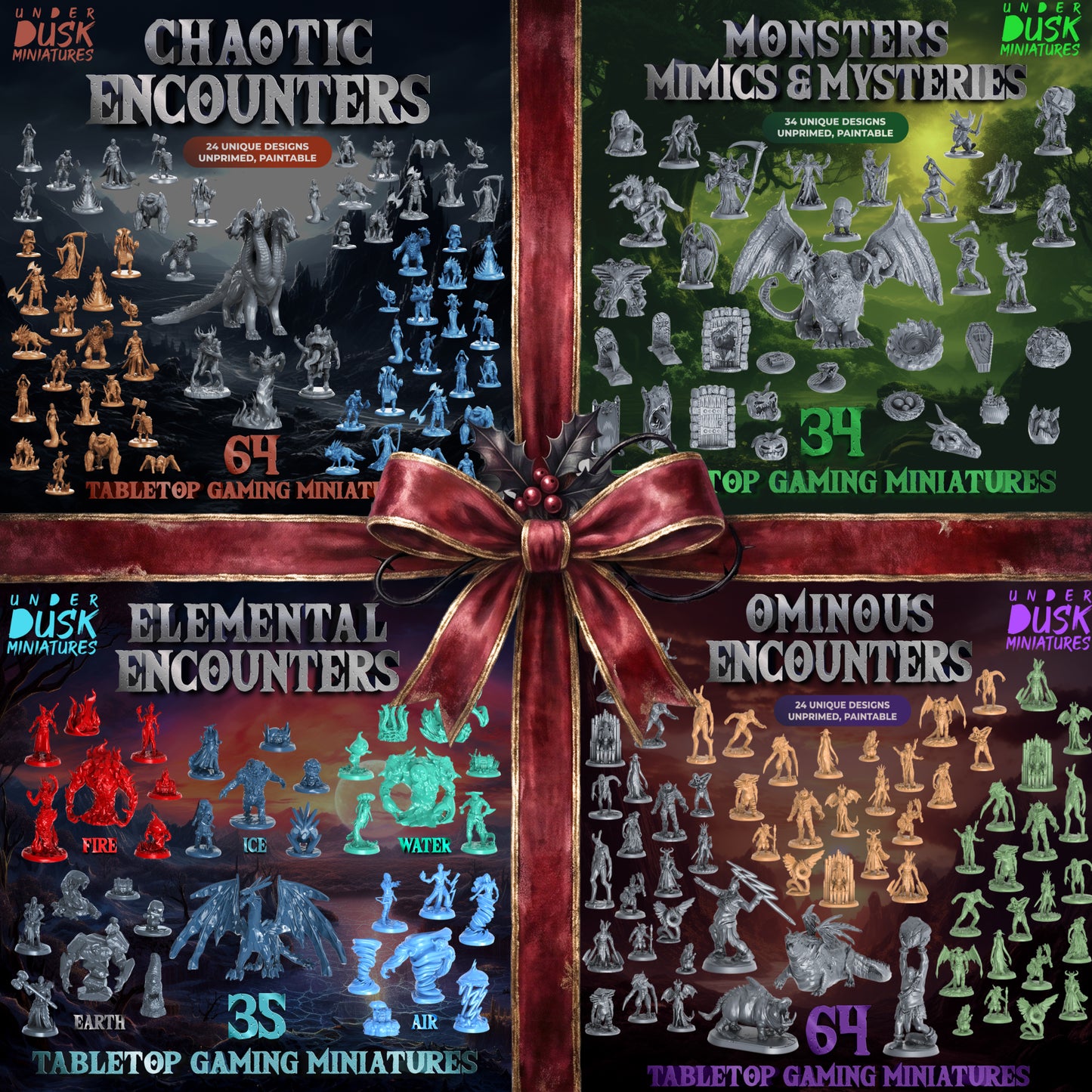 Underdusk Holiday 4 Pack