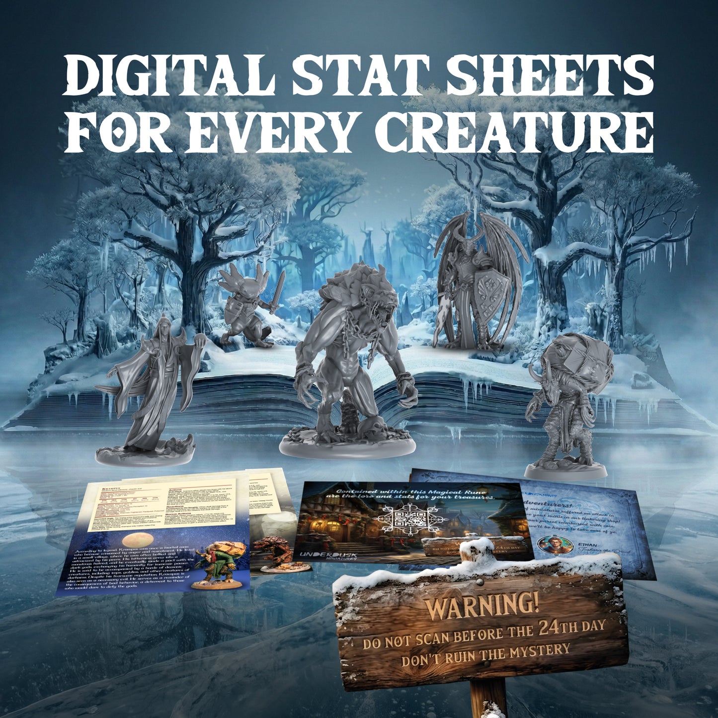 Monsters, Mimics & Mysteries Advent Calendar
