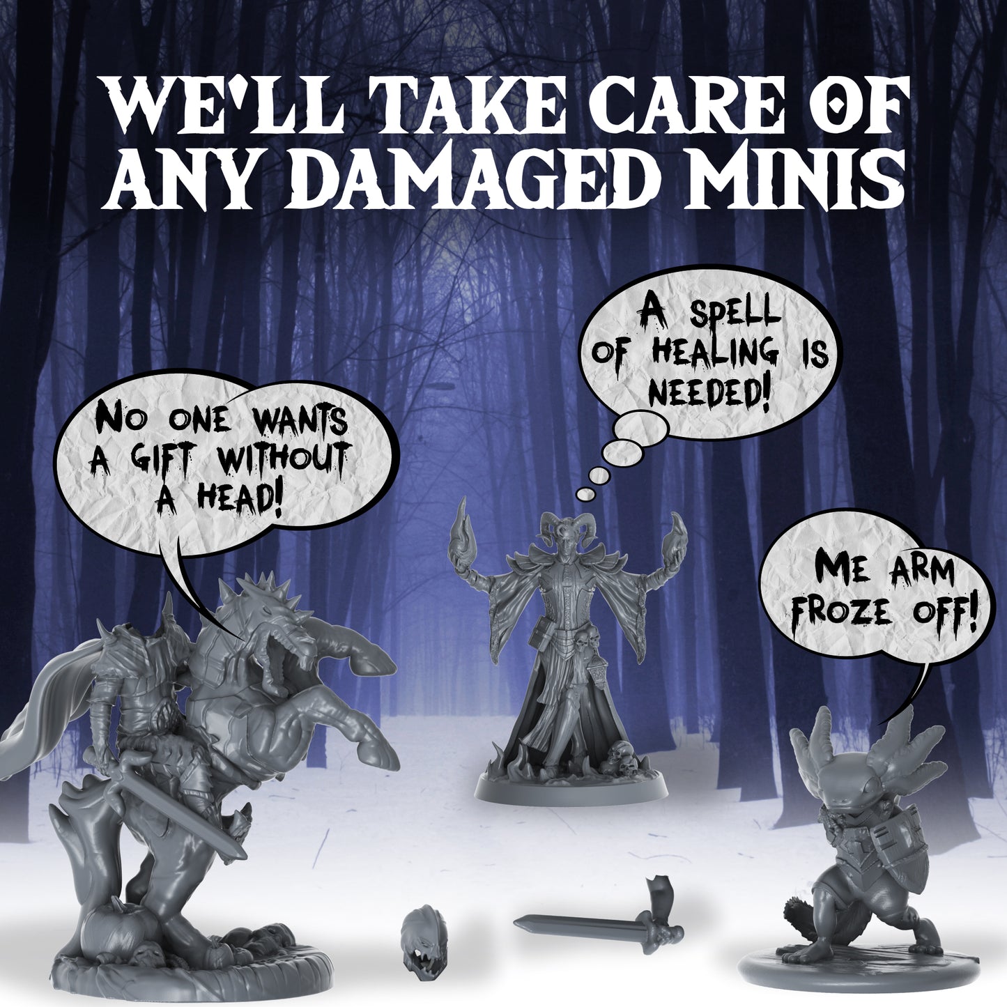 Monsters, Mimics & Mysteries Advent Calendar