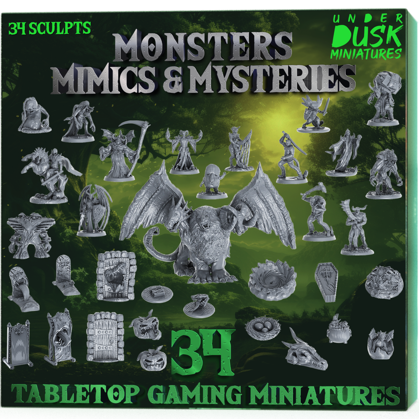 Monsters, Mimics & Mysteries